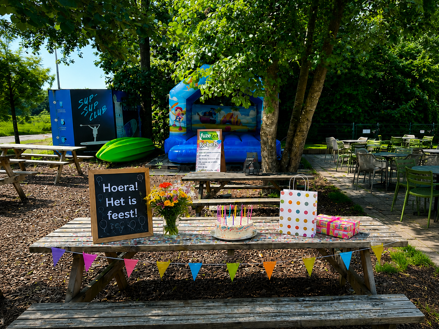 verjaardagsfeestje minigolf beatrixpark